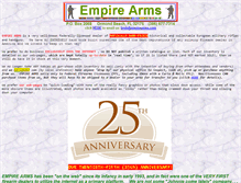 Tablet Screenshot of empirearms.com